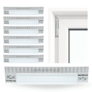Pan Osłonka® – samoprzylepna nakładka ochronna na zawiasy do malowania (6 sztuk)
